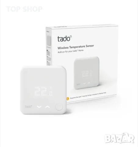 tado° безжичен температурен сензор - Wifi допълнителен продукт за интелигентен радиаторен термостат