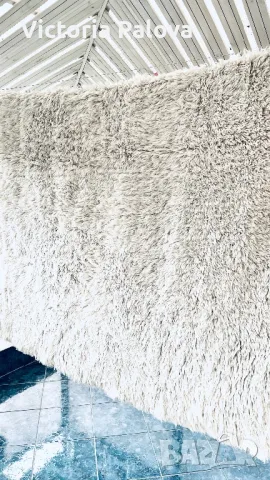 Голям нов вълнен губер/китеник 230/210см, снимка 11 - Покривки за легло - 48863460