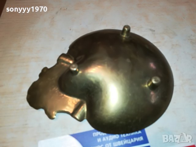 мида-пепелник мед/месинг от франция 0502231501, снимка 13 - Антикварни и старинни предмети - 39562620