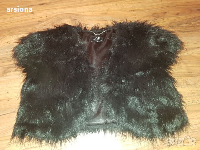 Черно болеро, снимка 2 - Жилетки - 27530111