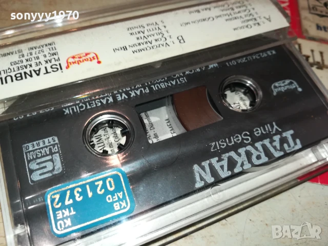 TARKAN-ORIGINAL TAPE 2905251943, снимка 9 - Аудио касети - 50475768