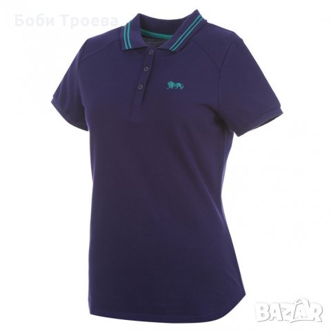 Блузка с якичка в лилаво,цикламено и зелено" Lonsdale " с къс ръав,внос от Англи, снимка 3 - Спортни екипи - 27737875