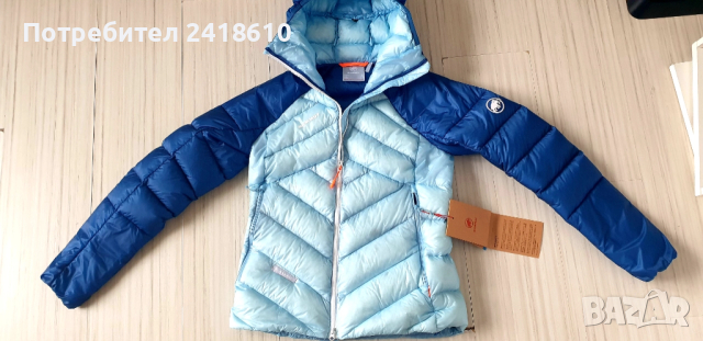 Mammut Monteau Taiss Hooded Down Jacket Size XS НОВО! ОРИГИНАЛ! Зимно пухено Яке!, снимка 5 - Якета - 52773778