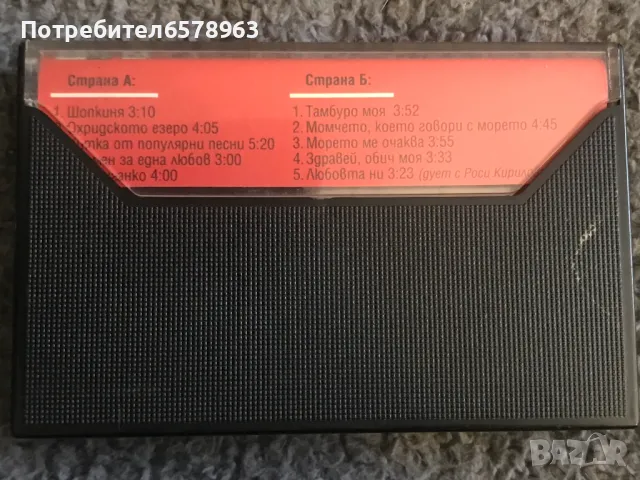 Аудио касета Панайот Панайотов - Шопкиня, снимка 2 - Аудио касети - 48673670