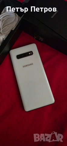 Samsung Galaxy S10+ 8GB RAM 128GB Prism White-НЕРАЗЛИЧИМ ОТ НОВ!, снимка 10 - Samsung - 52638773