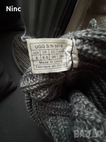 Дамски ботуши UGG 39, снимка 4 - Чехли - 52269739