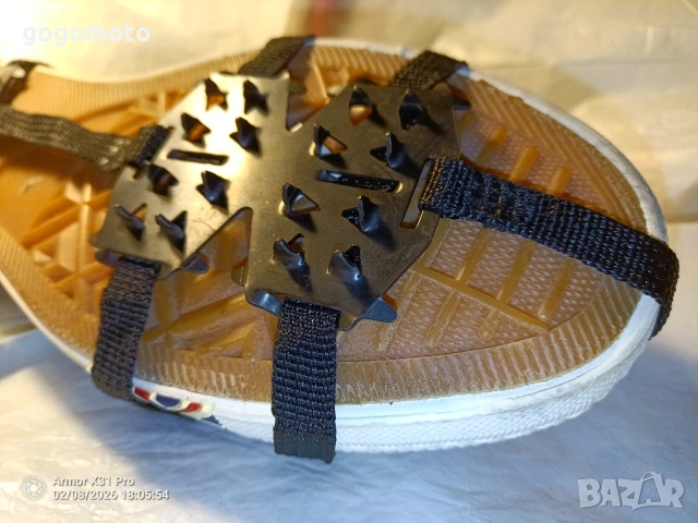 НОВИ ПРОФИ Котки, ледохотки 40 до 48 ном, шипове, Протектори за обувки за лед, сняг и кал, снимка 16 - Зимни спортове - 31717697