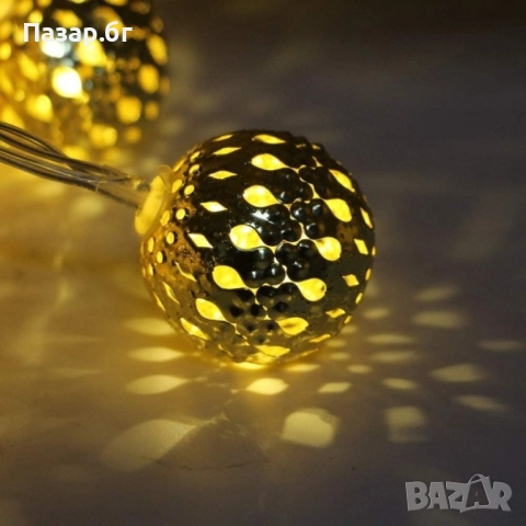 Коледни лампички – метални фигурки SD32, снимка 4 - Декорация за дома - 52500995