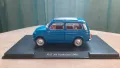 1960 Fiat 500 Giardiniera 1:24 Leo Models Diecast Колекционерски модел количка, снимка 5