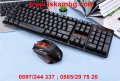 Геймърски комплект безжична клавиатура + безжична мишка HK6500, снимка 1