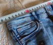 Детски дънки Denim с бродерия и дължина 64см за ръст 104см, снимка 13