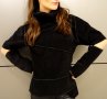 Ново!Дамски блузон полар с поло яка, снимка 1 - Блузи с дълъг ръкав и пуловери - 39913703