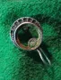 СТАРИННА СРЕБЪРНА ОБЕЦА СРЕБРО ВИСОКА ПРОБА с ГНЕЗДА За ИНКРУСТИРАНЕ на СКЪПОЦЕННИ КАМЪНИ 38105, снимка 13