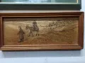 Авторска картина върху дърво, снимка 2