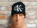 Нова зимна шапка на марката CK, Calvin Klein с бяло лого, снимка 6