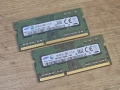 Комплект RAM памет Samsung 2×4GB DDR3L SO-DIMM 1600MHz – PC3L-12800S , снимка 1