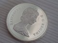 1 сребърен долар 1986 година Канада Елизабет II сребро 2, снимка 5