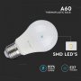 LED лампа 9W E27 Термопластик Студено Бяла Светлина, снимка 2