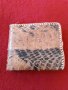 портфейл от естествена кожа на питон, нов, снимка 2