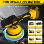 Безжична полираща машина за автомобили за Dewalt 20V батерия, снимка 4
