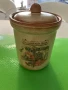 Винтидж Италиански буркан с капаче, снимка 1