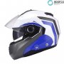 Каска за Мотор Sparco SP 505 BLUE/WHITE XS(53-54 см),S(55-56см),M(57-58 cm),L(59-60см),XL(61см),, снимка 1