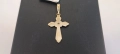 Златен кръст-1,15гр/14кр, снимка 3