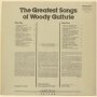 The Greatest Songs Of Woody Guthrie-Грамофонна плоча-LP 12”, снимка 2
