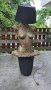 Авторска скулптура, Голо женско тяло–ЛАМПА, 20кг, снимка 1 - Настолни лампи - 37056486