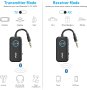 YMOO B06T2 Bluetooth 5.3 аудио предавателен- приемник- висок клас, снимка 6