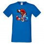 Мъжка тениска Mario Zombie VS Sonic Zombie Игра,Изненада,Подарък,Празник,Повод, снимка 9
