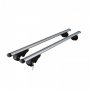 Комплект багажни греди Automat, Напречни греди, 120см, Алумин, До 90кг, Сив, снимка 2
