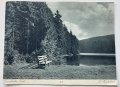 Стара черно-бяла картичка 1933, снимка 1 - Филателия - 44124237