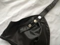 Ново дамско секси гръндж кожено бюстие с кръстосани презрамки р-р M, L, снимка 9