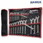 Професионален комплект звездогаечни ключове HAWEK 25части (6-32мм), снимка 1