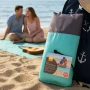 Одеяло за плаж и пикник с включени колчета за забиване - 240x220 см, снимка 4