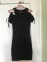 Чисто нова черна рокля по тялото, размер XS, снимка 1