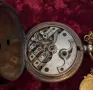 Старинен Османски джобен часовник с кюстек и ключ, снимка 7