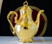 Кана баварски порцелан,чисто злато,барок. , снимка 1