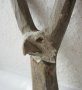 Орел  птица глава дърворезба, снимка 2