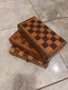 Шах дървен малък размер, снимка 8