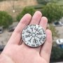 Викинг руна компас монета - Silver, снимка 2