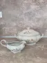Порцеланов супник и сосиера, снимка 1