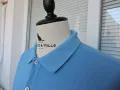 United Colours Of Beneton Casual Polo Blue T-Shirt -страхотна мъжка тениска с яка размер XL, снимка 6