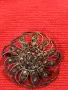 СТАРИННА ФИЛИГРАННА СКЪПОЦЕННА СРЕБЪРНА БРОШКА УНИКАТ ЛАКИРАНО СРЕБРО ВИСОКА ПРОБА с МАРКАЗИТ 43247, снимка 14