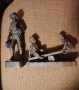 Винтидж, детайлна, немска дърворезба-статуетки, снимка 2