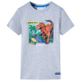 Детска тениска, сива, 104(SKU:12245, снимка 1 - Детски тениски и потници - 44897200