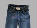 Estero Ragazza Дънки от висок клас деним с кожен колан , снимка 4
