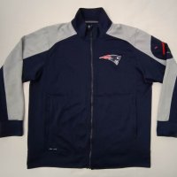 Nike NFL New England Patriots Jacket оригинално яке горнище XL Найк, снимка 1 - Спортни дрехи, екипи - 39893041