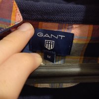 Оригинална фланелка с яка Gant - размер М - 10лв, снимка 6 - Тениски - 43009977